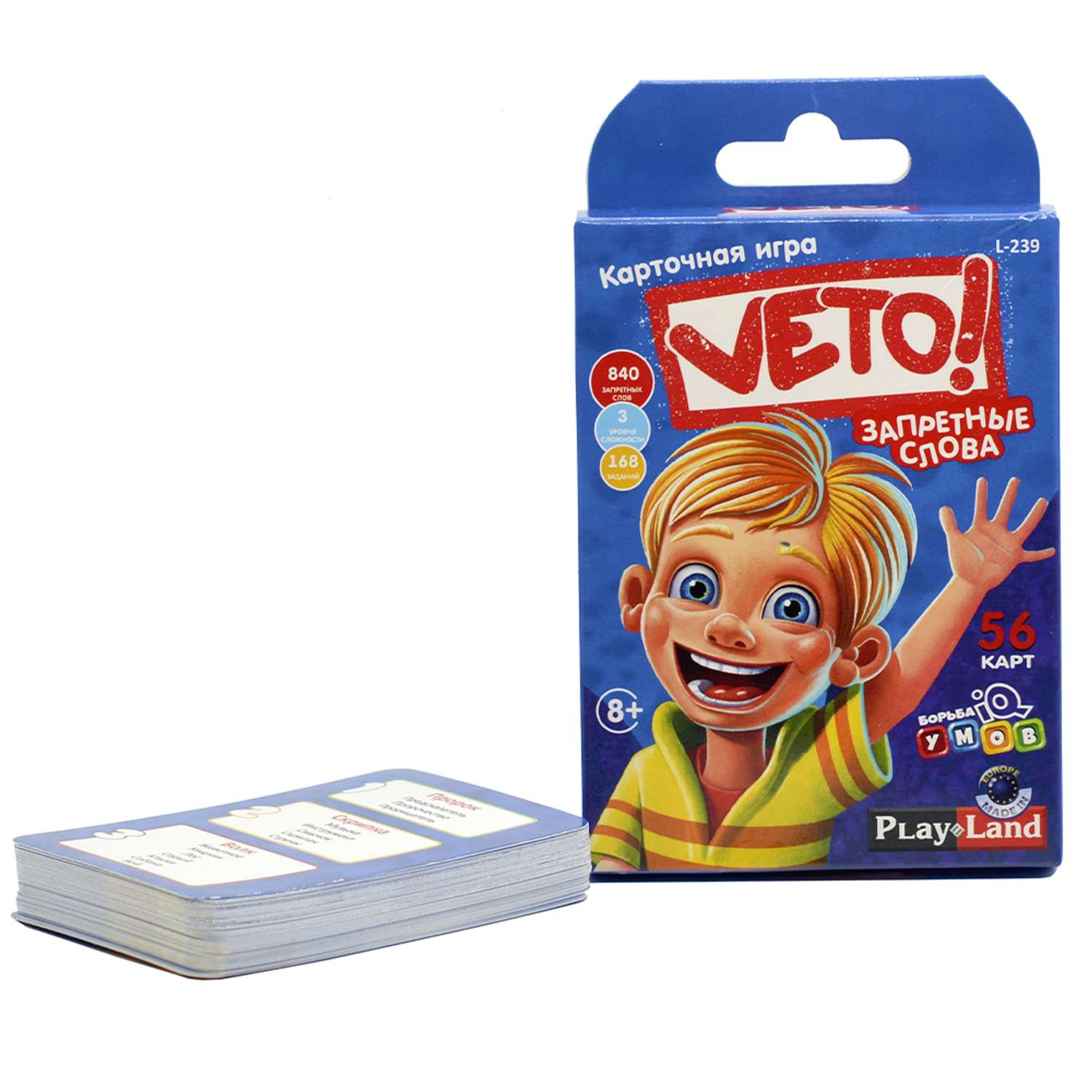 Настольная карточная игра Play Land Вето - Veto - фото 1