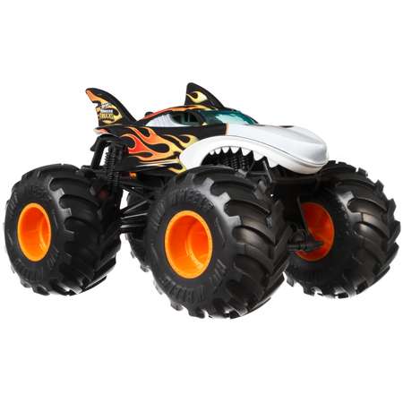 Машинка Hot Wheels Monster Trucks 1:24 Шарк Рик GCX13