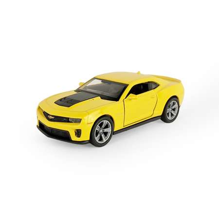 Набор WELLY Модели машин 1:38 Hummer H3 Chevrolet Camaro ZL1 с прицепом