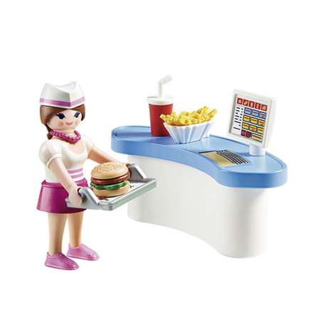 Игровой набор Playmobil Официантка из закусочной
