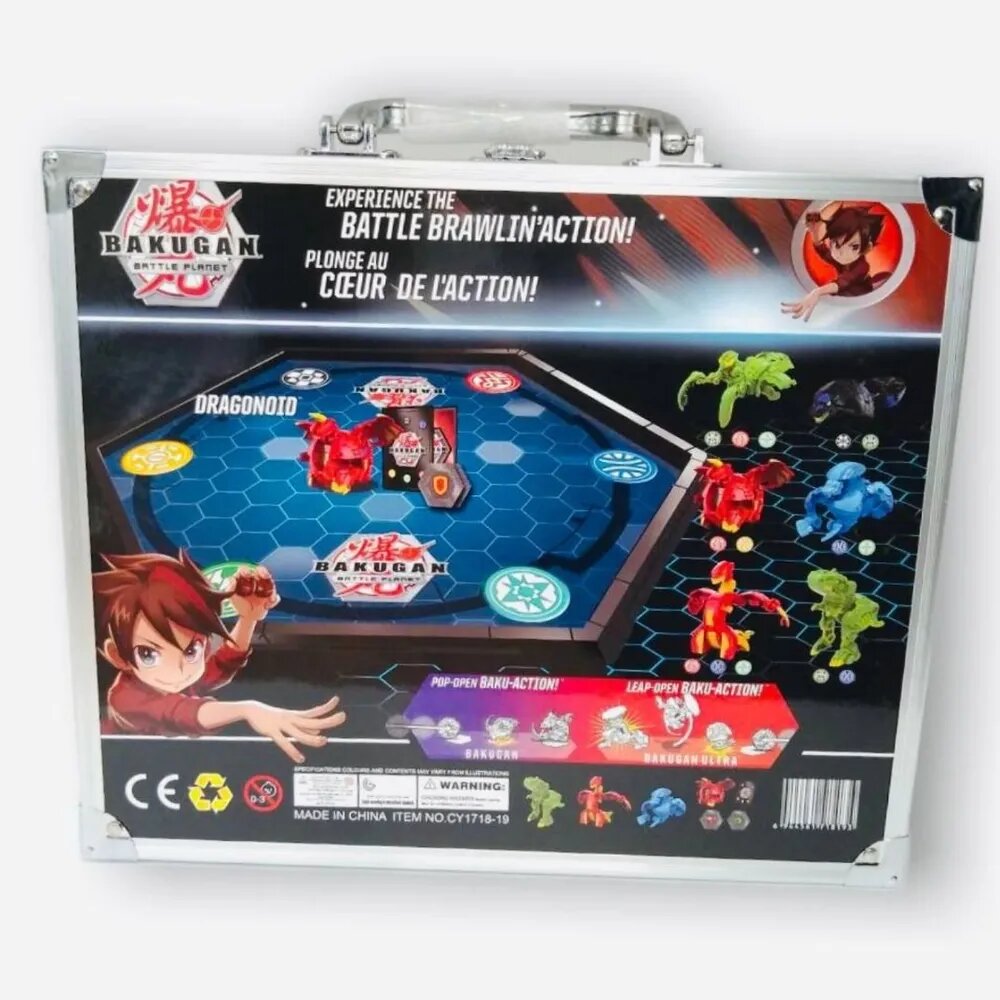 Набор игровой бакуган Bakugan Кейс с фигурками и ареной купить по цене 4472  ₽ в интернет-магазине Детский мир