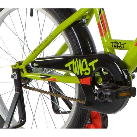 Велосипед NOVATRACK Twist 20 зелёный