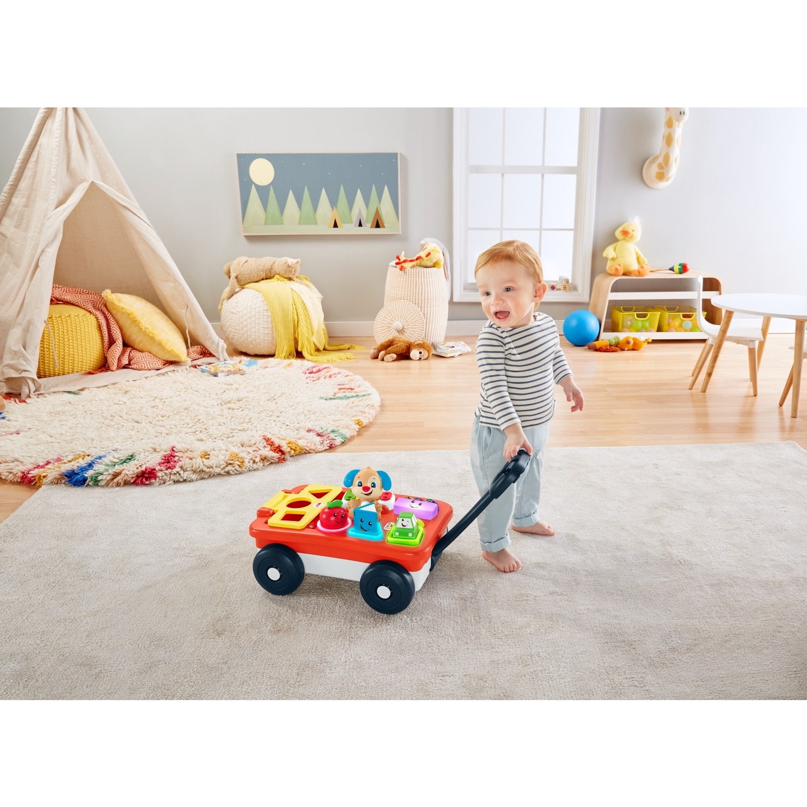 Игрушка Fisher Price Тележка ученого щенка музыкальная интерактивная GHV18 - фото 20