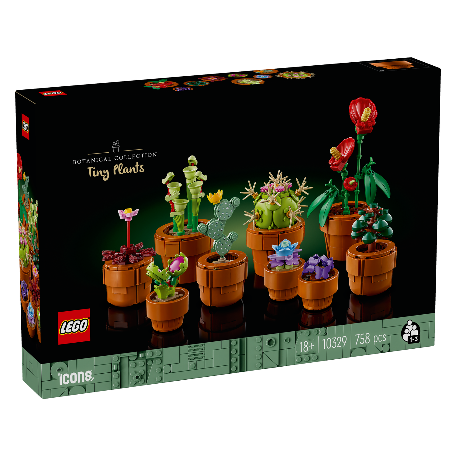 Конструктор LEGO Icons Tiny plants 10329 - фото 2