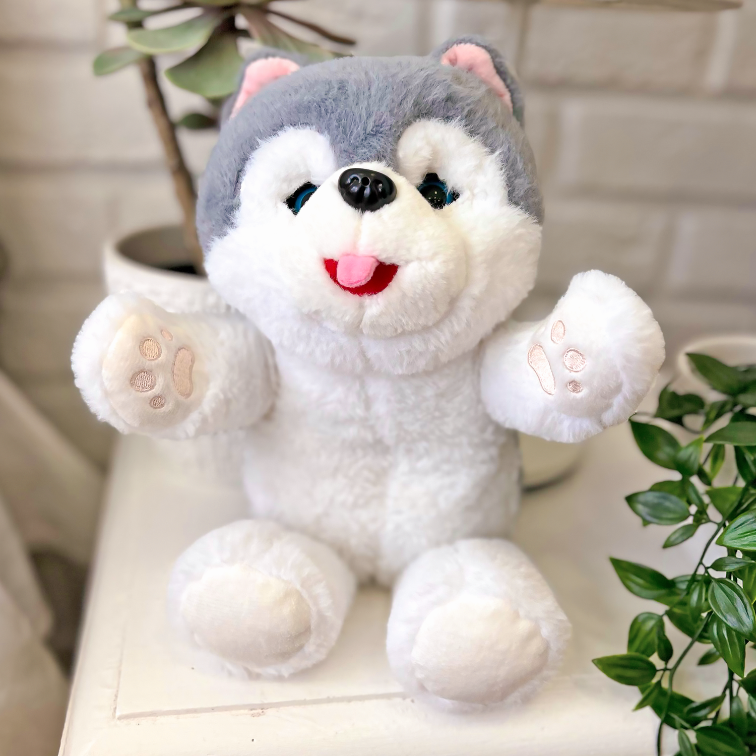 Мягкая интерактивная игрушка SHARKTOYS собачка с одеялом и бутылочкой - фото 4