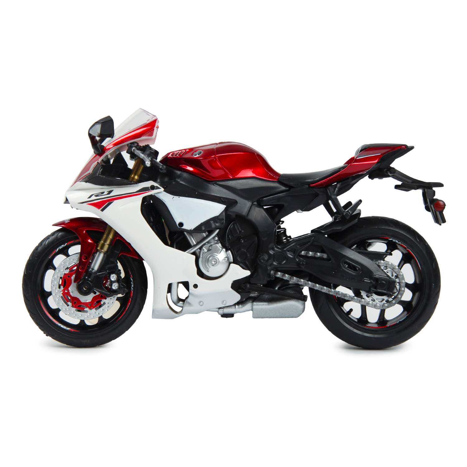 Мотоцикл MSZ 1:12 Yamaha YZF-R1 Красный 68491A 68491A - фото 1