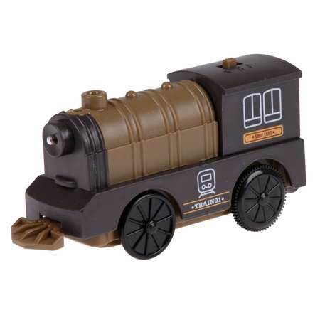 Игровой набор 1TOY InterCity Diesel Железная дорога Полигон 76 деталей