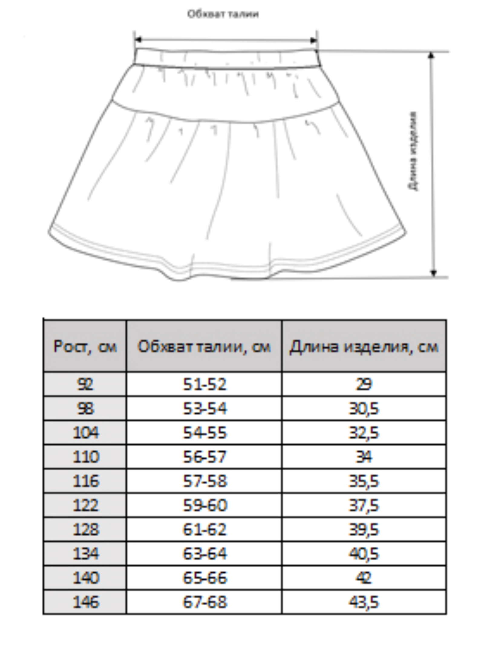 Юбка Весёлый человечек Д00512/Голубой - фото 4