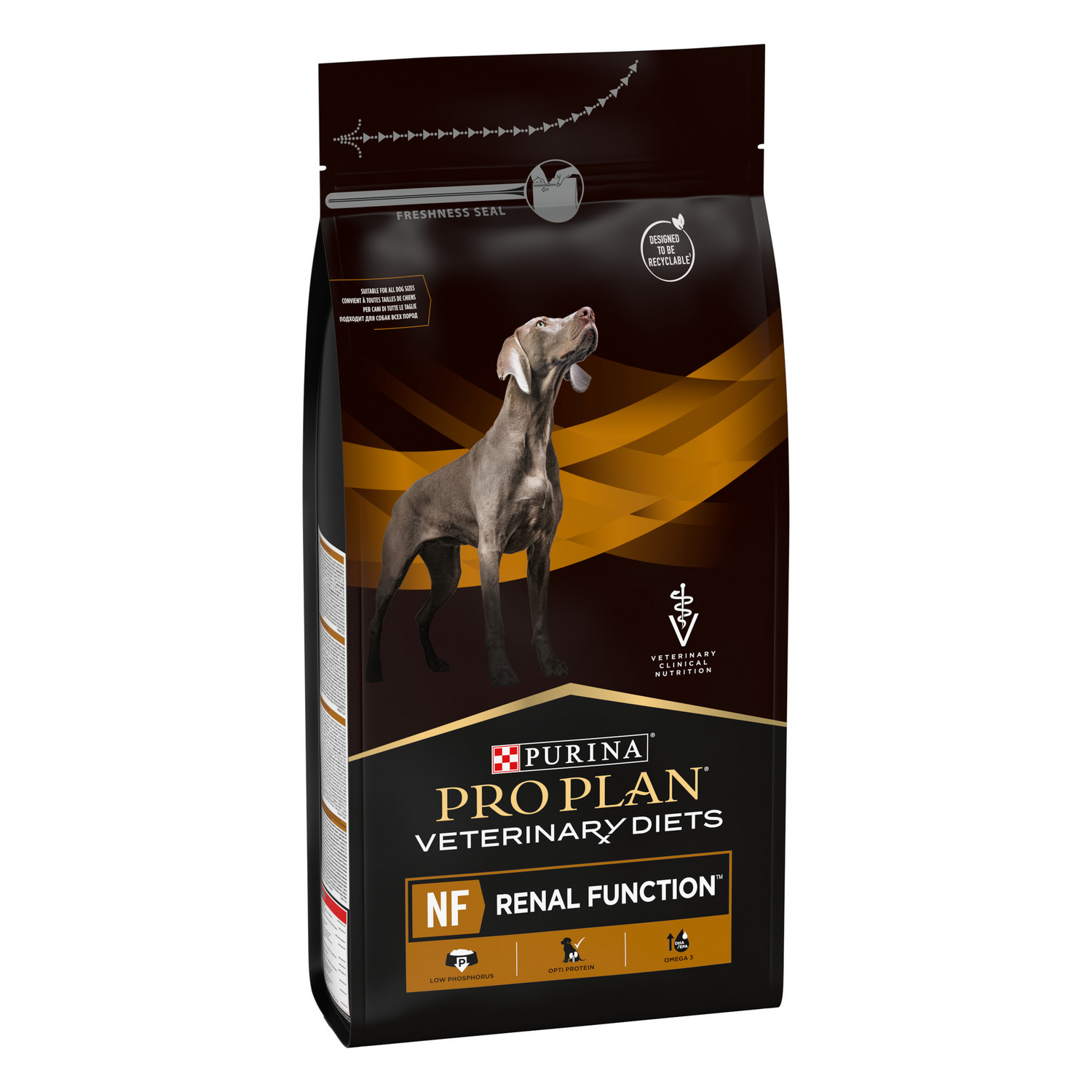 Сухой корм для собак Purina Pro Plan Veterinary diets 1.5 кг (при заболеваниях почек, лечебный) - фото 4