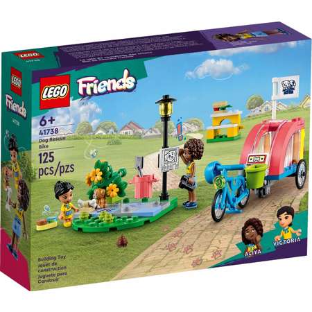 Конструктор Friends LEGO 41738 Велосипед для спасения собак