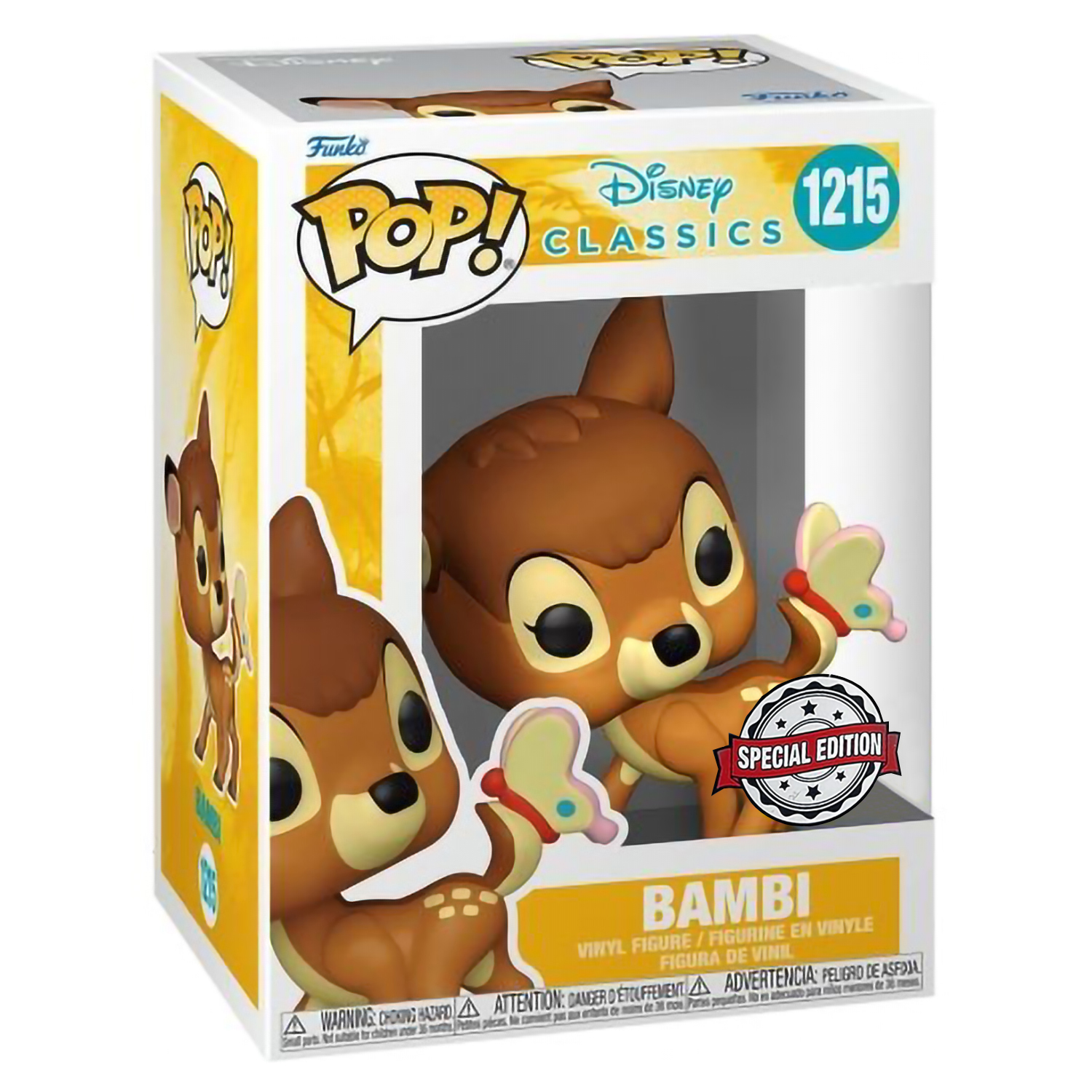 Фигурка Funko POP! Disney Classics Bambi SDCC22 (Exc) (1215) 65244 - фото 2