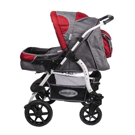 Коляска-трансформер Babyton Pillo OX Grey-Red