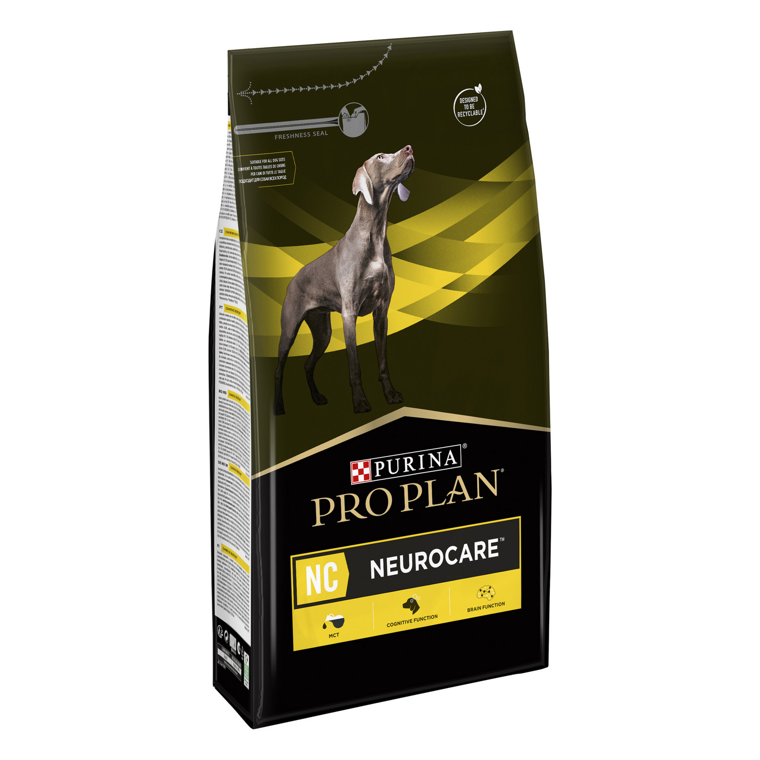 Сухой корм для собак Purina Pro Plan Veterinary diets 3 кг птица (поддерживающие функции мозга, лечебный) - фото 4