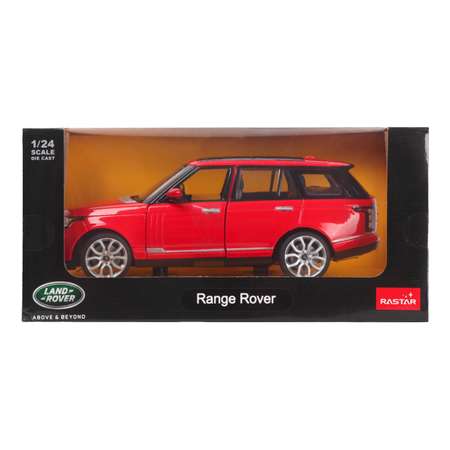 Машина Rastar 1:24 Range Rover Красная 56300