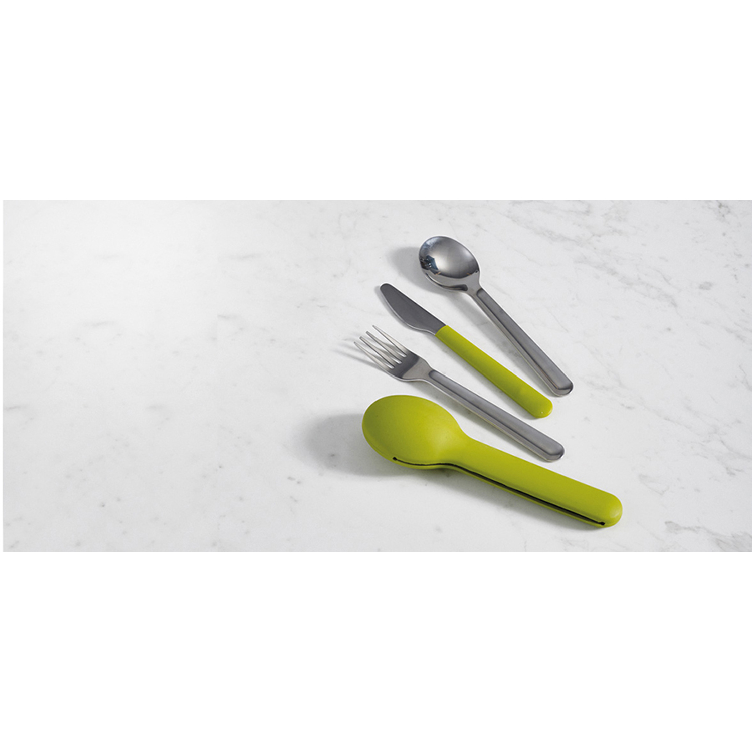 Набор столовых приборов Joseph Joseph GoEat Cutlery Set зелёный - фото 6