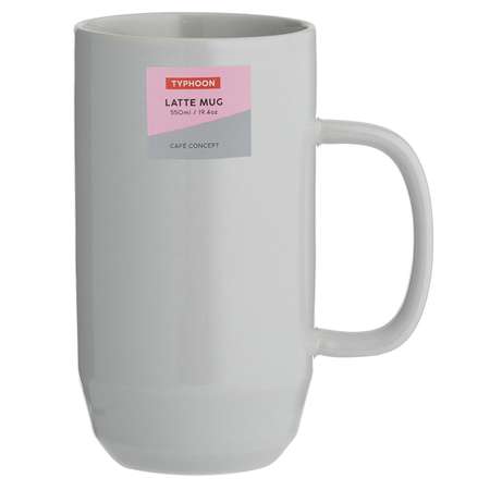 Чашка Typhoon Cafe Concept для латте 550 мл серая