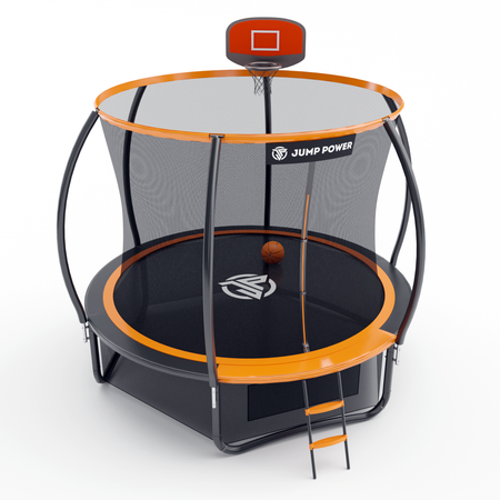 Батут Jump Power 10ft PRO Basket Orange