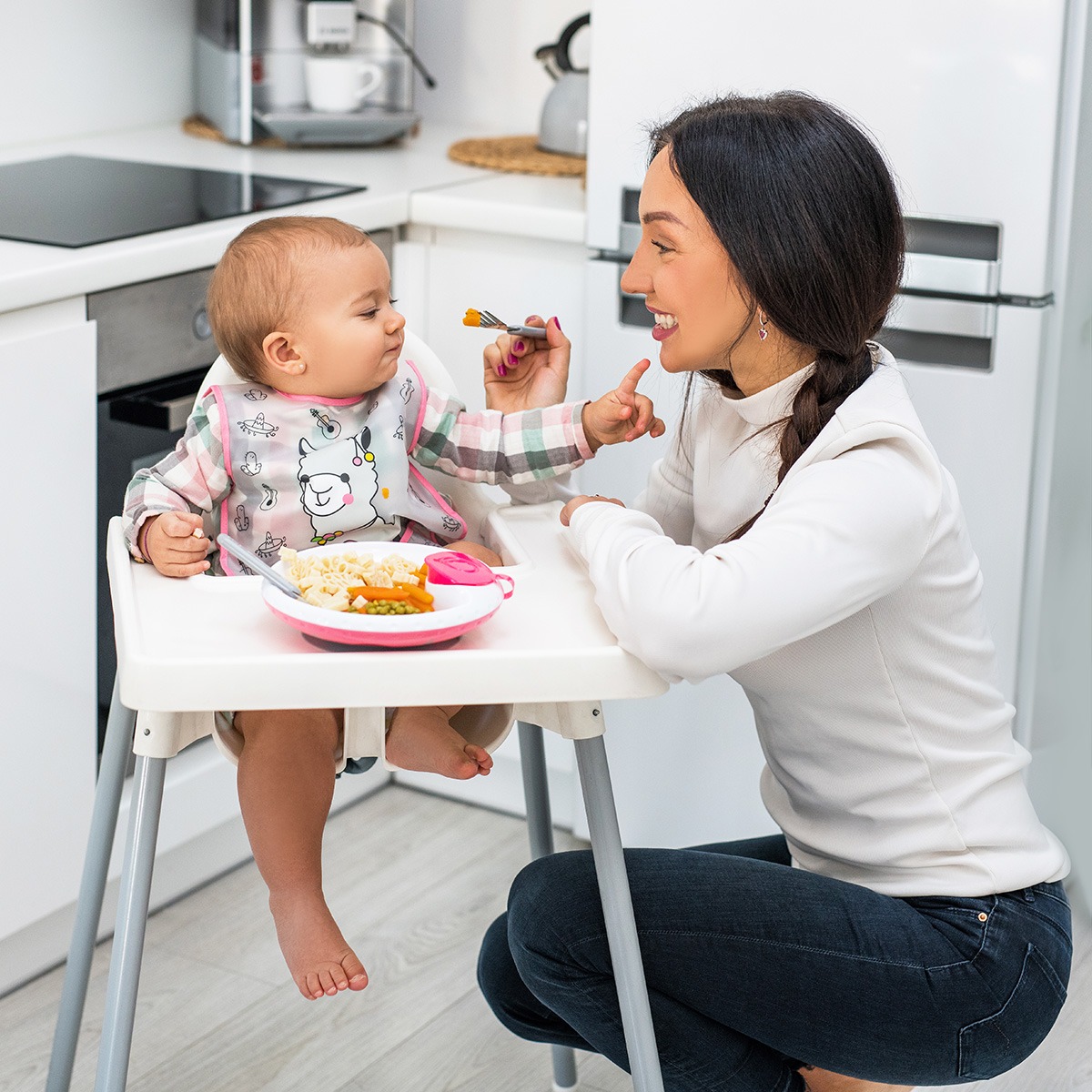 Детский нагрудник Babyono с кармашком 12 мес.+ Арт. 838 Утконос - фото 4