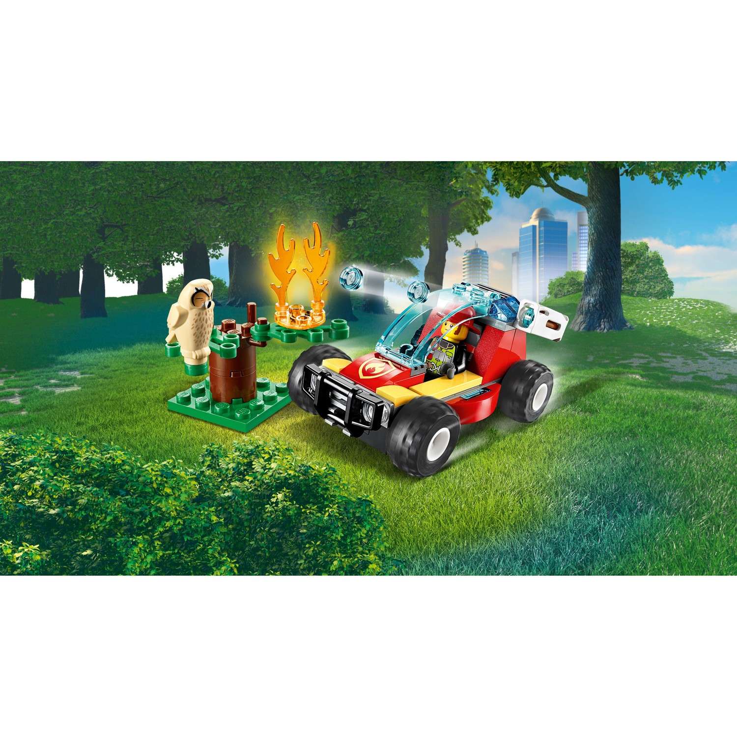 Конструктор LEGO City Fire Лесные пожарные 60247 - фото 4