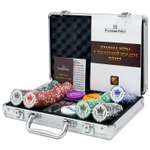 Покерный набор HitToy Empire 200 фишек с номиналом в чемодане
