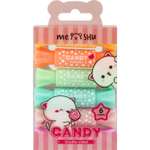 Набор текстовыделителей двусторонних Meshu Candy 06цв пастельные цвета 2/4мм ПВХ бокс с европодвесом MS_55399