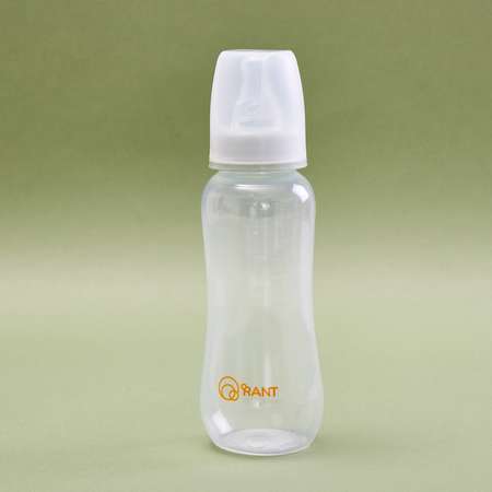Бутылочка Rant антиколиковая для кормления с силиконовой соской 250 мл. 0+ арт. 1001 green
