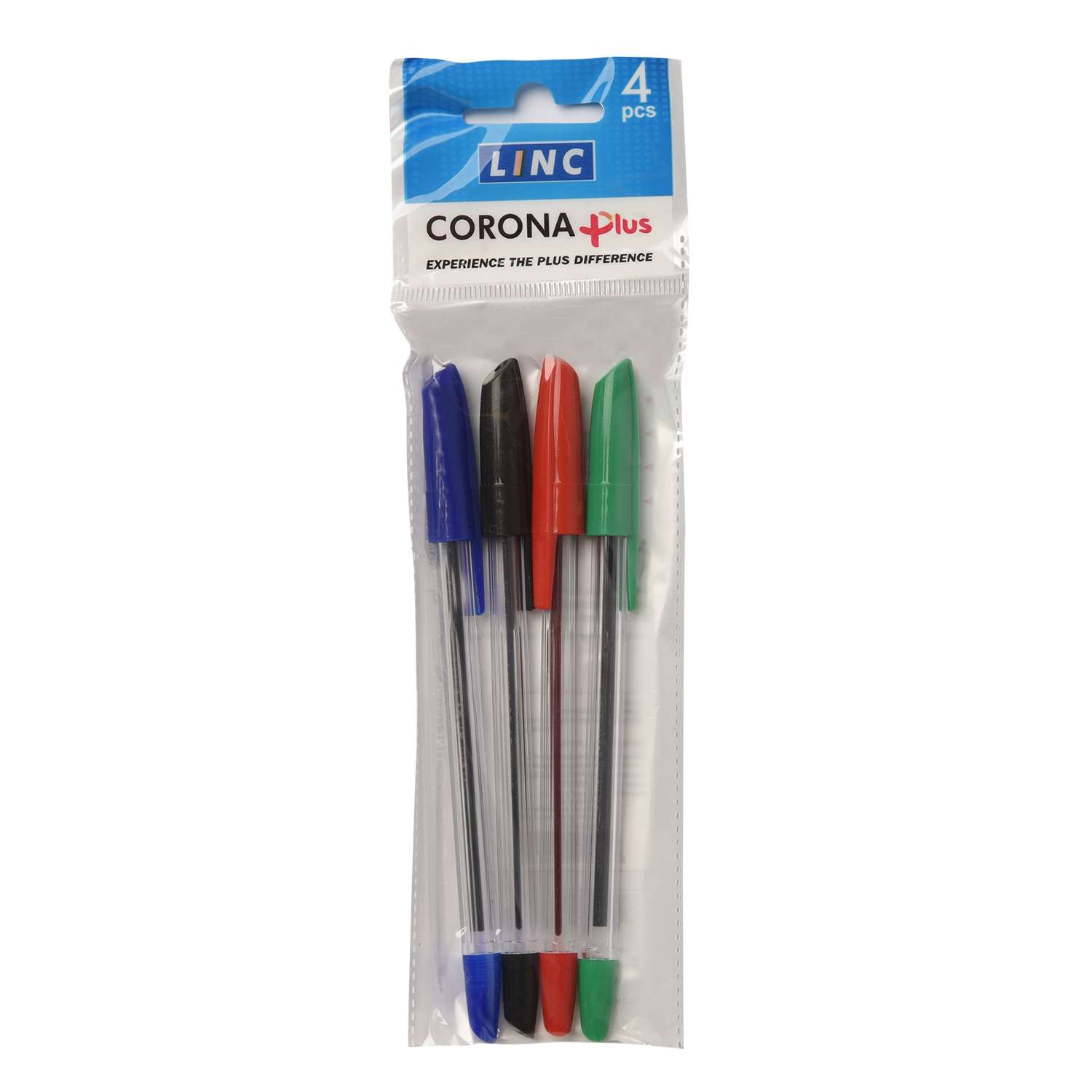Ручки шариковые LINC Corona Plus 4цвета 3002N/4 - фото 1