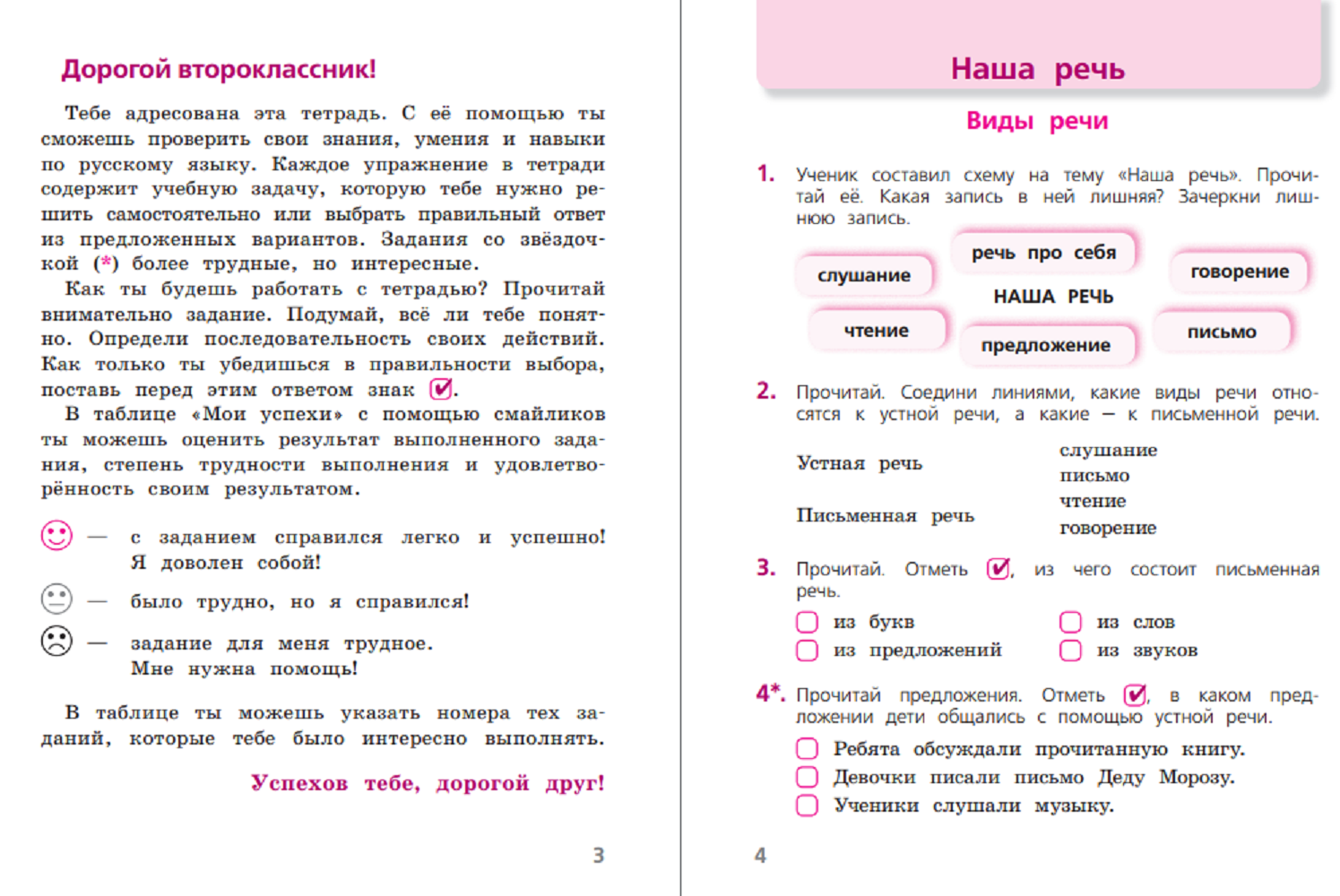 Пособие Просвещение Русский язык Тетрадь учебных достижений. 2 класс купить  по цене 442 ₽ в интернет-магазине Детский мир