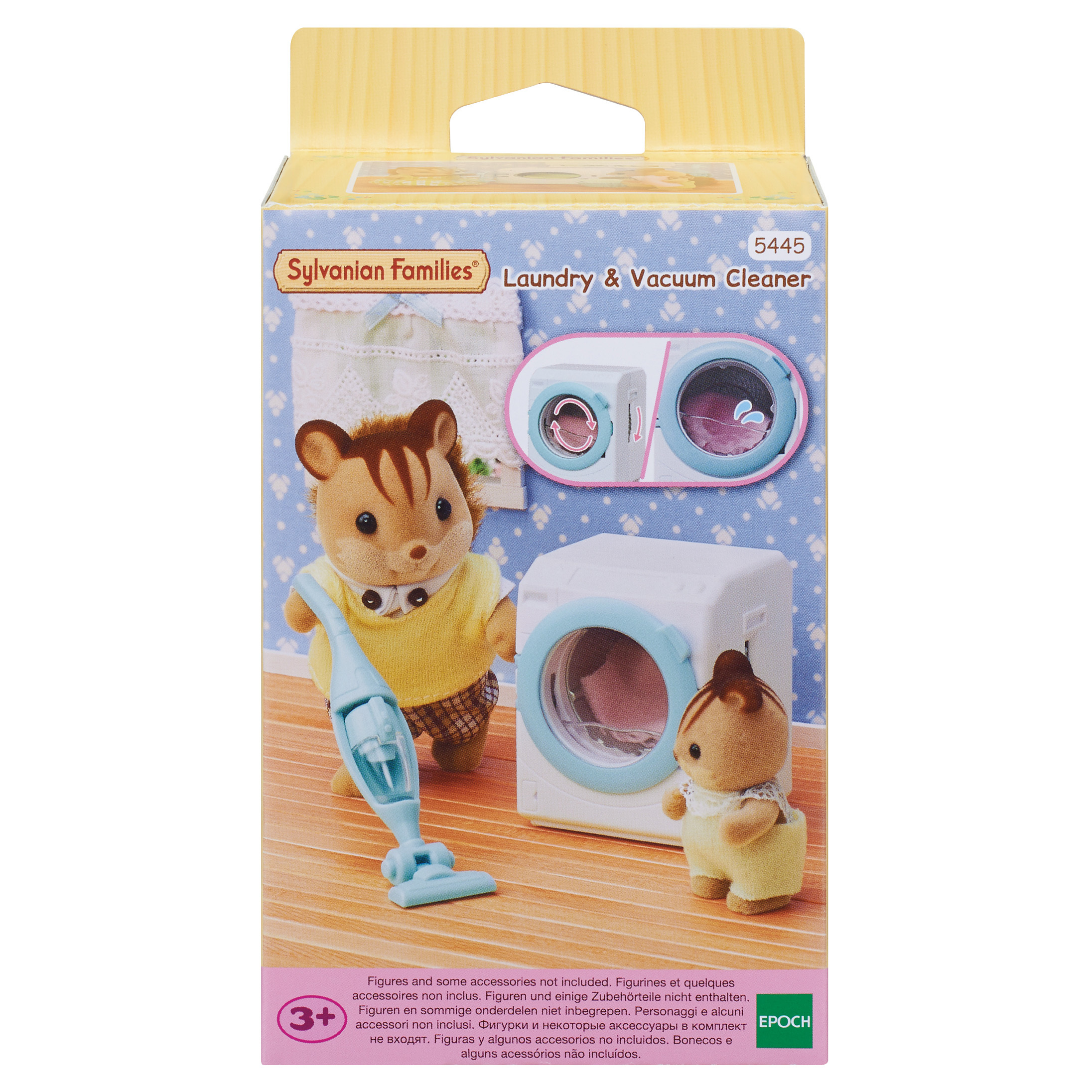 Набор Sylvanian Families Стиральная машина и пылесос 5445 купить по цене  1049 ₽ в интернет-магазине Детский мир