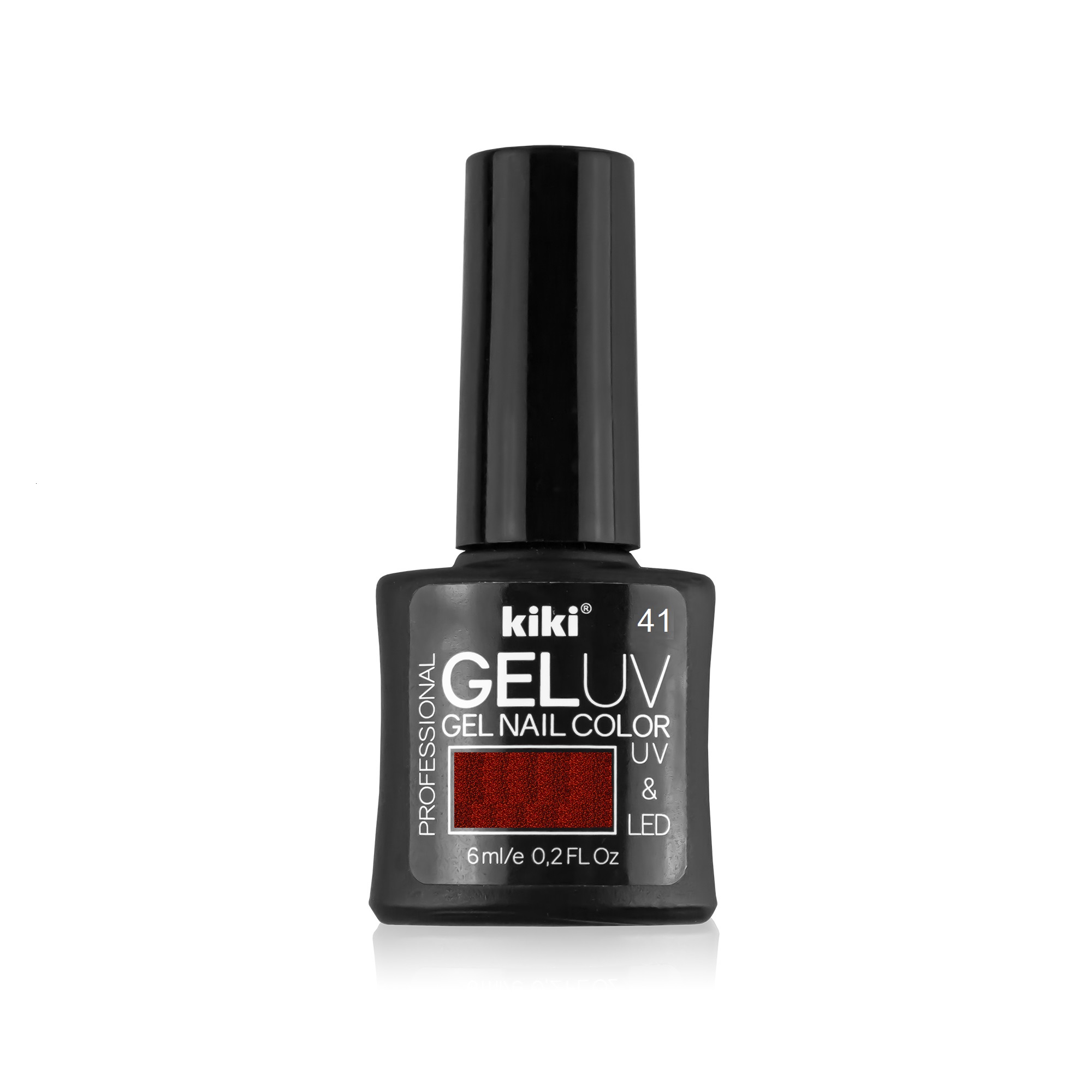 Гель-лак для ногтей Kiki GEL UV LED 41 красный - фото 1