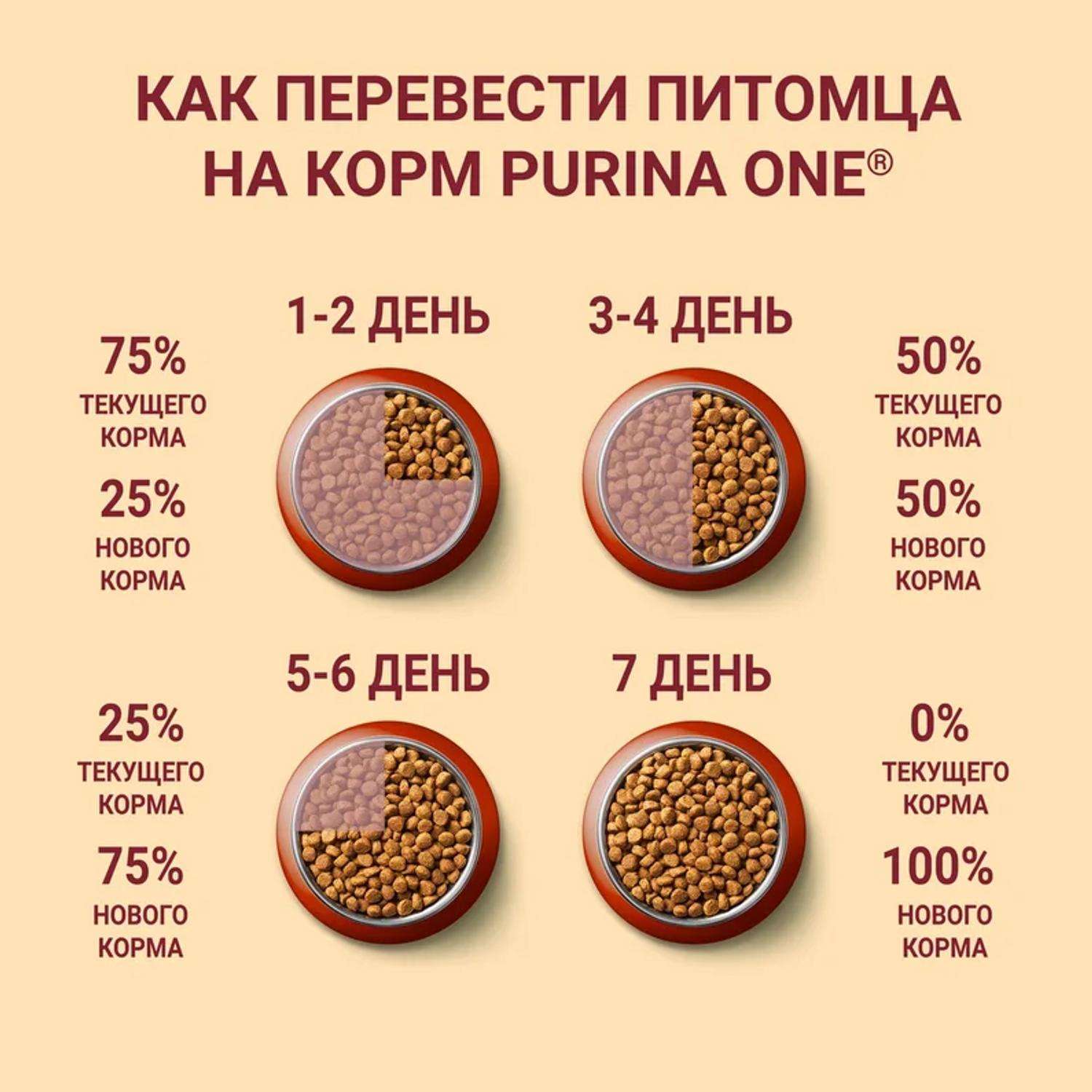 Корм для собак Purina One средних и крупных пород говядина-рис 10кг - фото 10