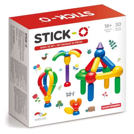 Конструктор STICK-O Basic Set 30 деталей