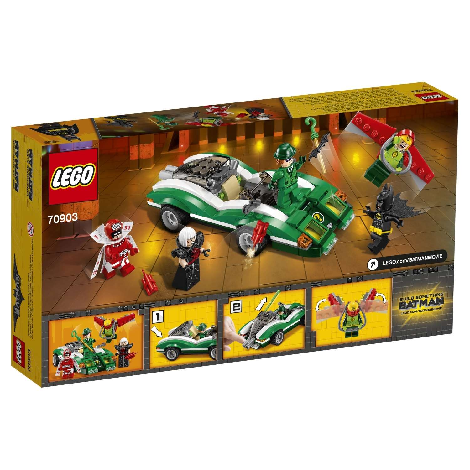 Конструктор LEGO Batman Movie Гоночный автомобиль Загадочника (70903) - фото 3