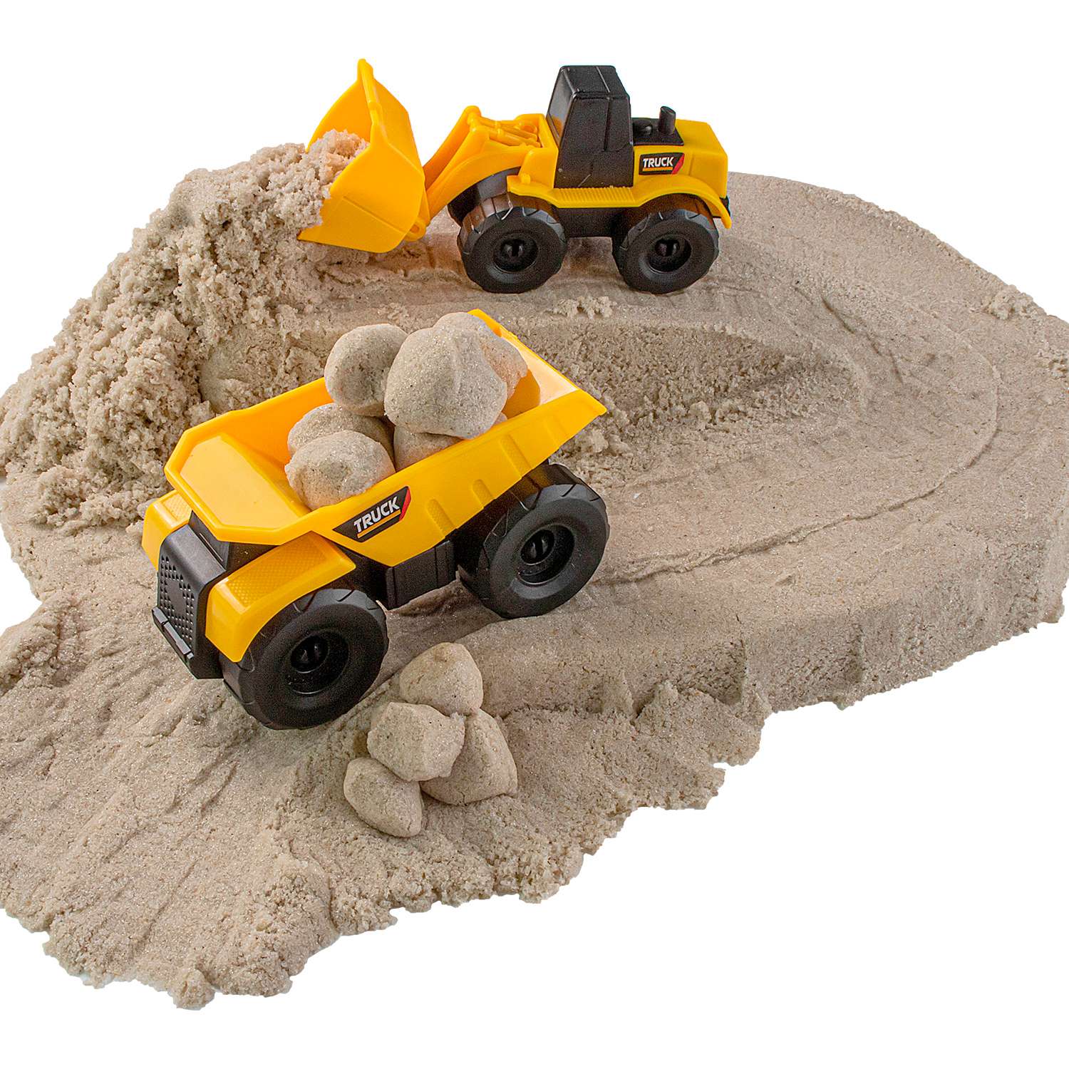 Набор Космический песок Cамосвал+погрузчик песочный 2кг K022 - фото 2