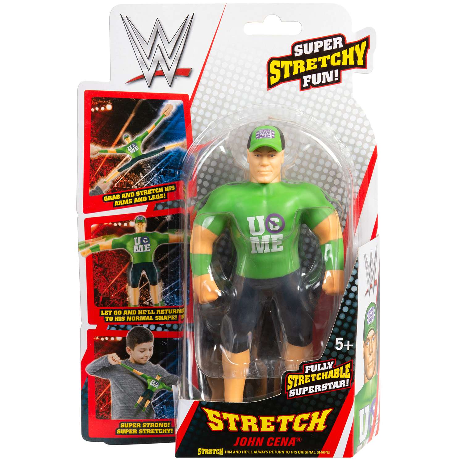 Фигурка Stretch Мини Джон Сина WWE тянущаяся 37909 - фото 2