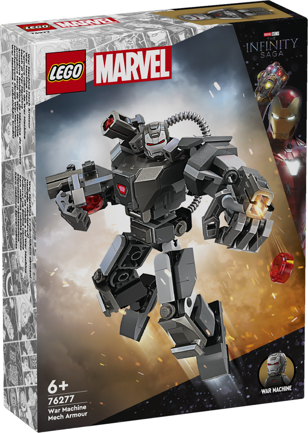 Конструктор LEGO Marvel Механическая броня боевой машины 76277