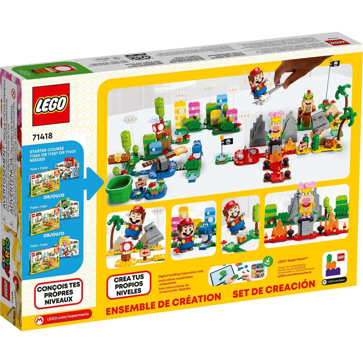 Конструктор LEGO Super Mario 71418 - фото 7