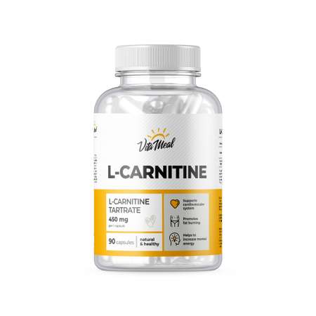 Биологически активная добавка VitaMeal L-карнитин 450мг 90 капсул