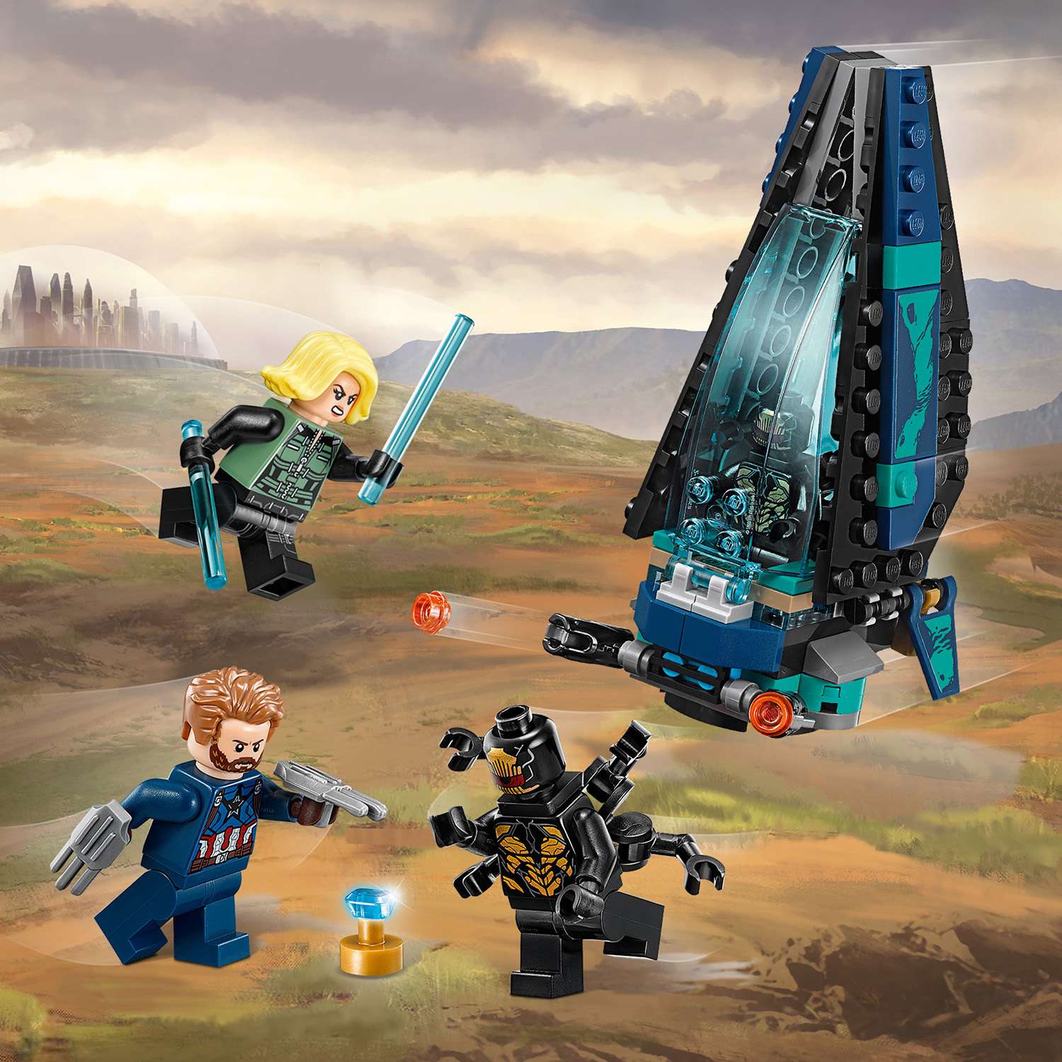 Конструктор LEGO Super Heroes Атака всадников 76101 - фото 4