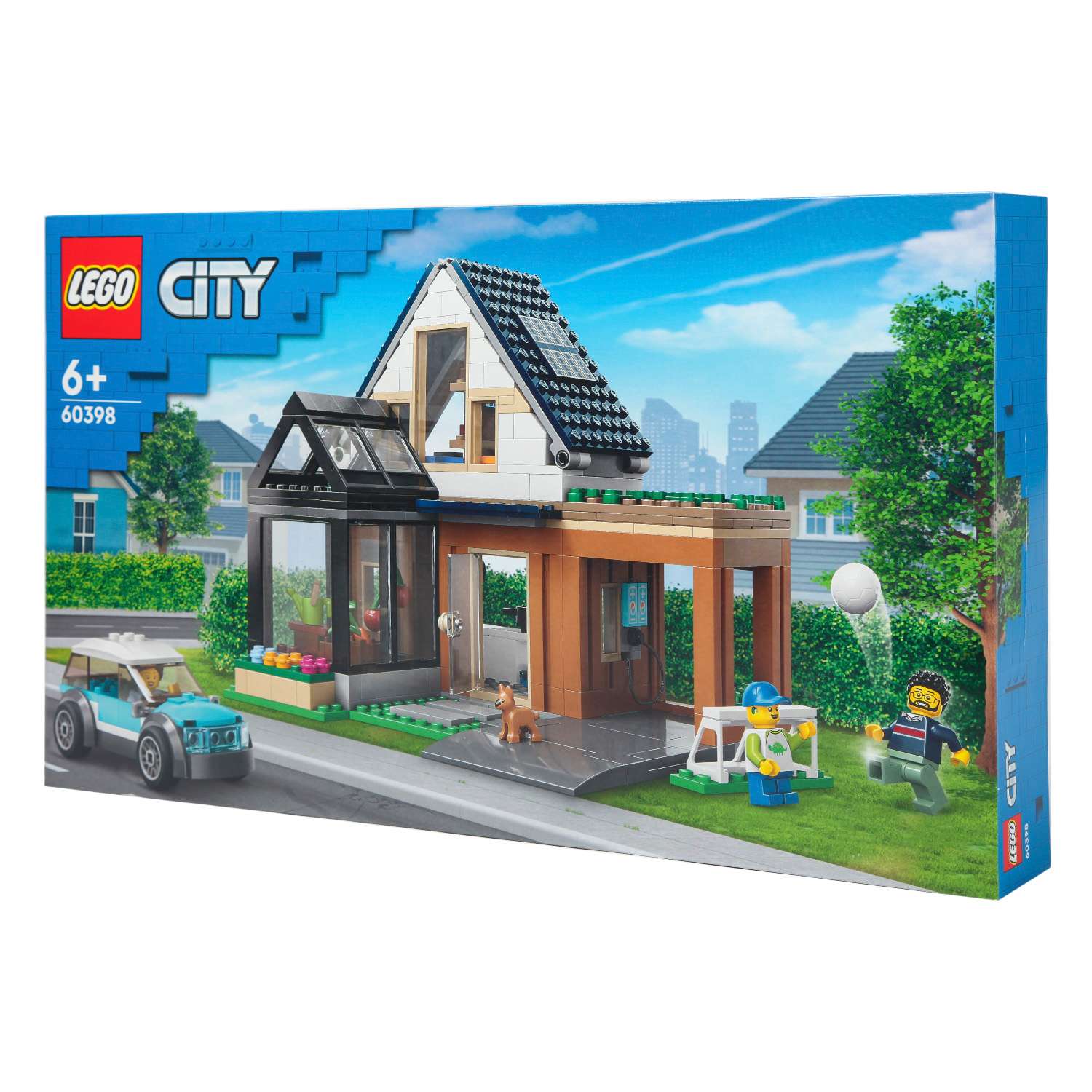 Конструктор LEGO City Family House and Electric Car 60398 - фото 12