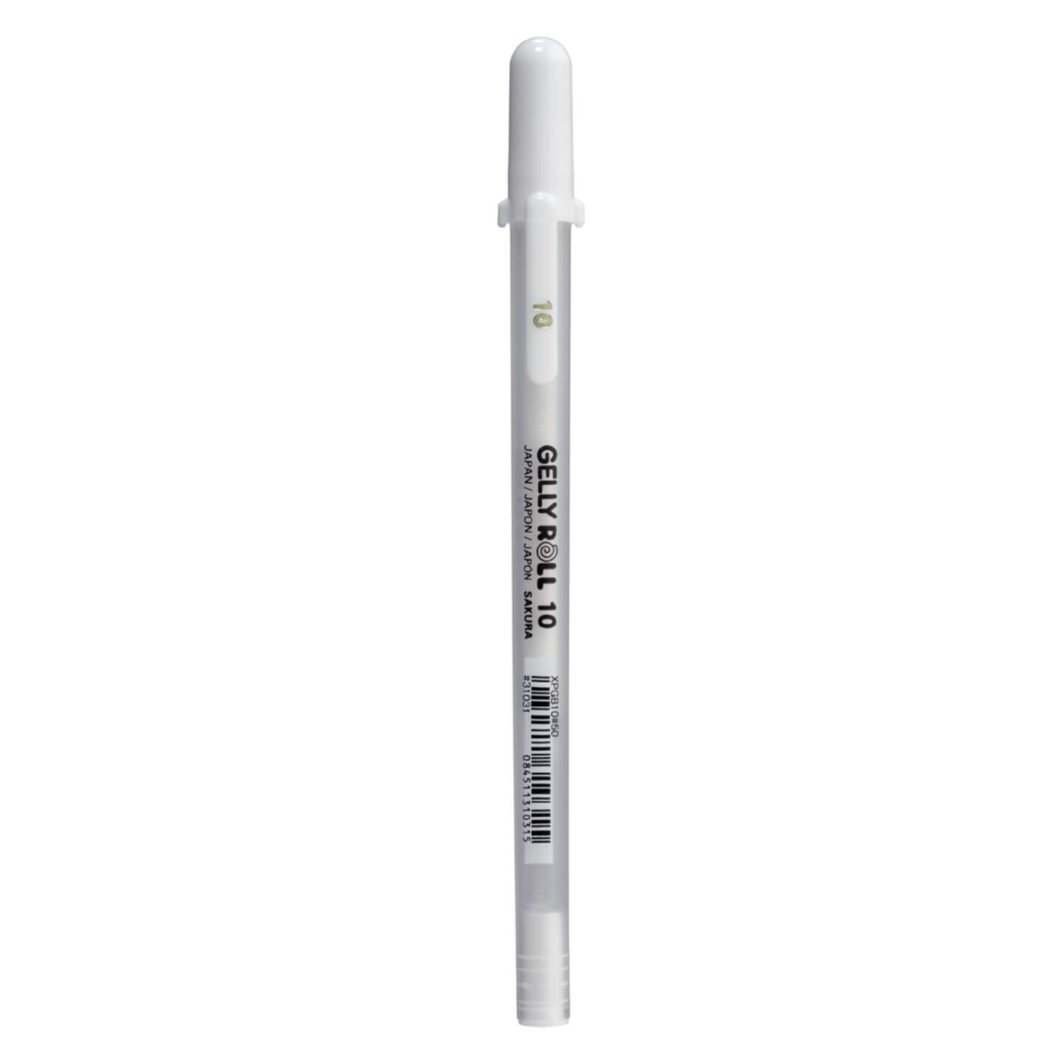Ручка гелевая Sakura Gelly Roll Basic 10 белая - фото 1