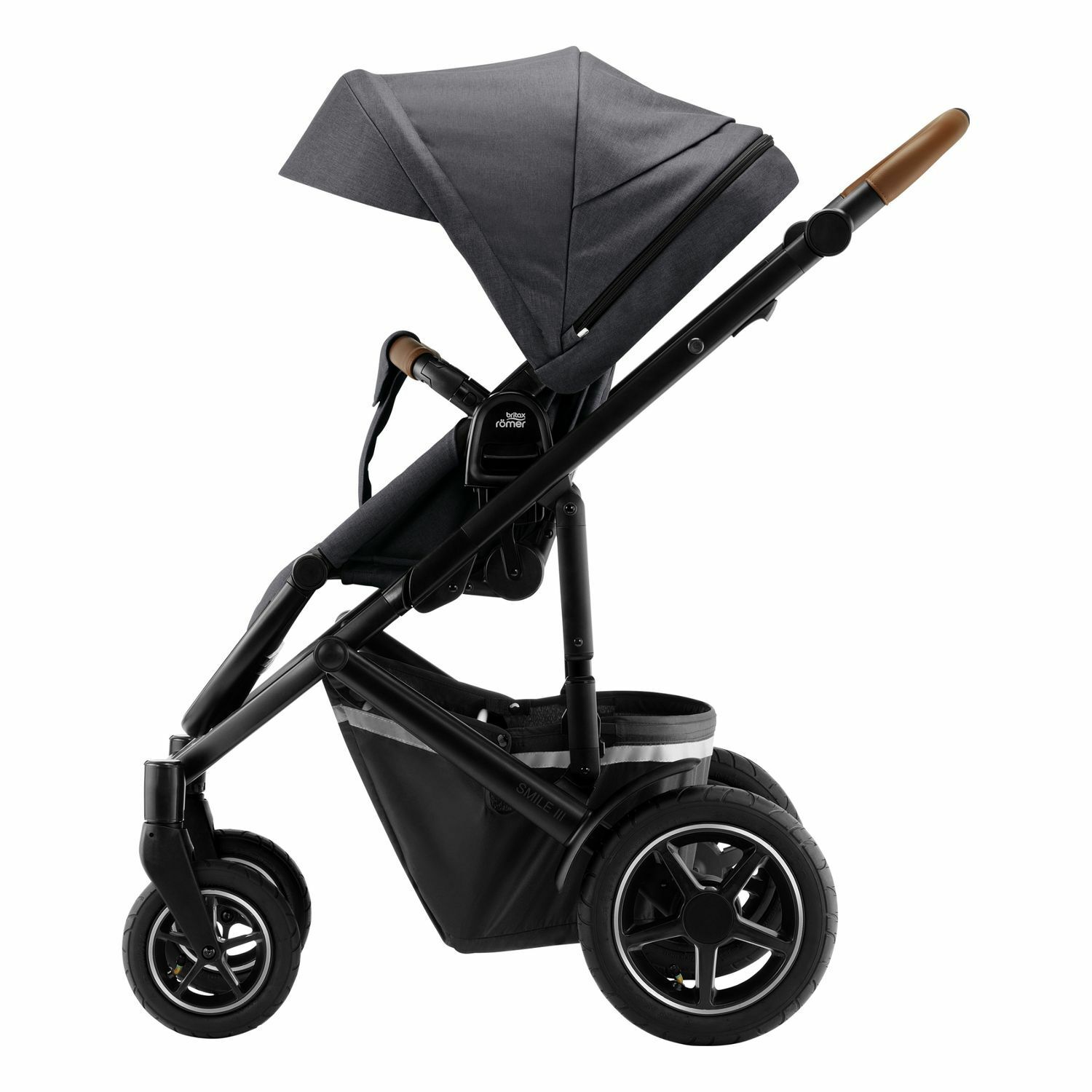 Коляска прогулочная Britax Roemer Smile III Midnight Grey - фото 4