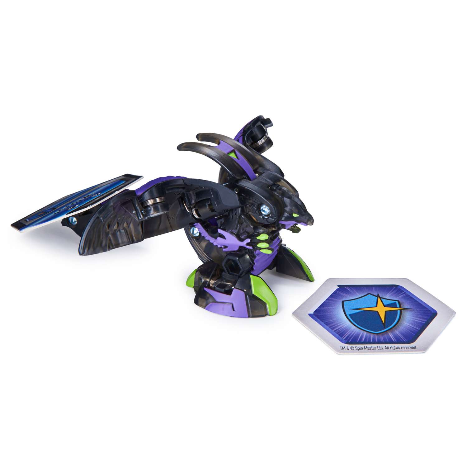 Набор игровой Bakugan SairenBlack с ультра усилением+карточки 6055887/20124272 - фото 4