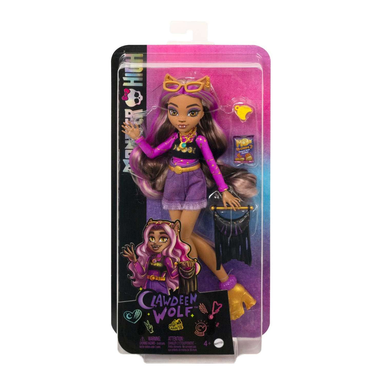 Кукла Monster High Day Out Clawdeen HKY72 HKY72 - фото 3
