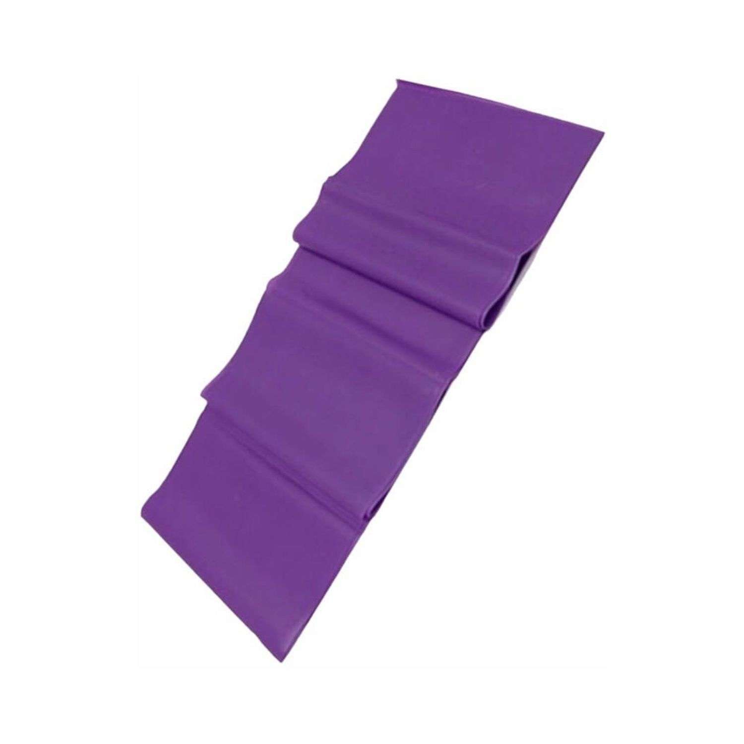 Лента гимнастическая Uniglodis Для йоги фиолетовая - фото 1