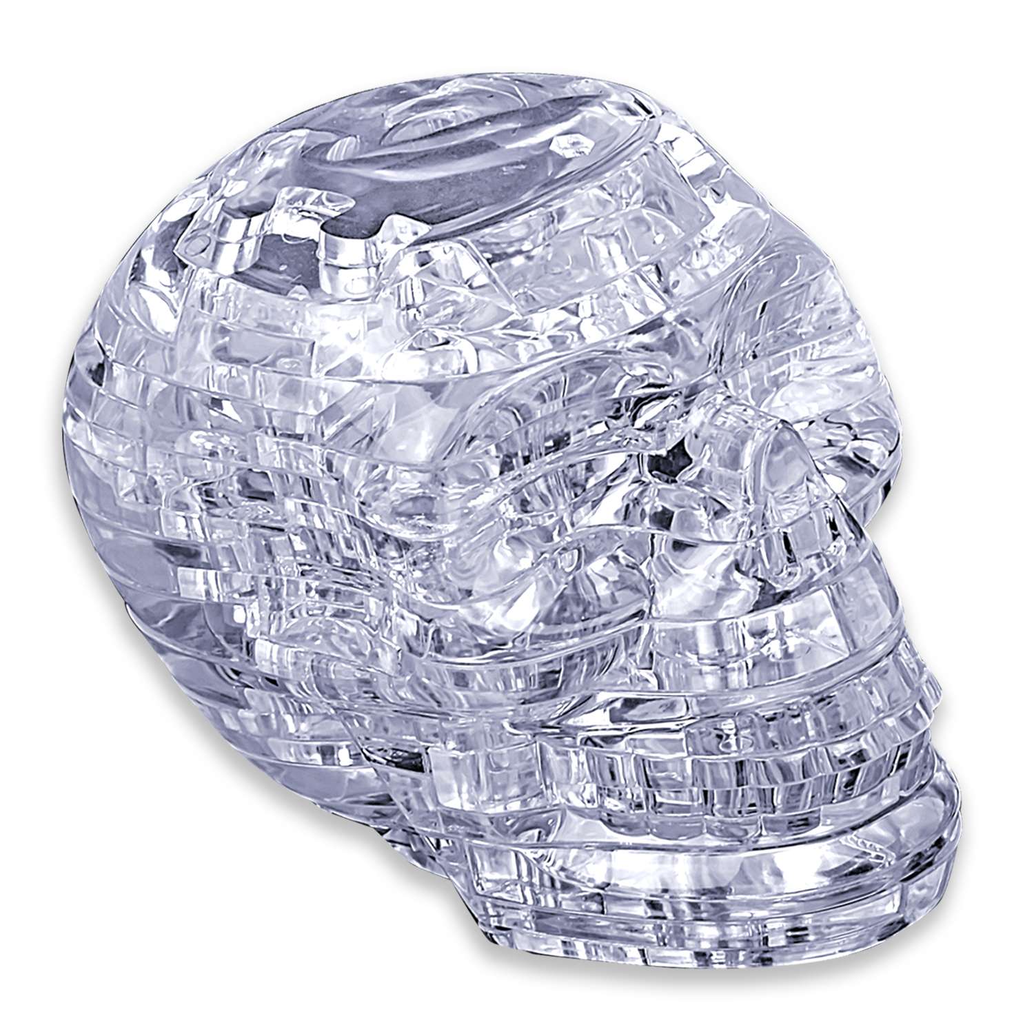 Развивающий 3Д пазл BONDIBON Череп с подсветкой 49 деталей Магия Кристаллов - фото 1