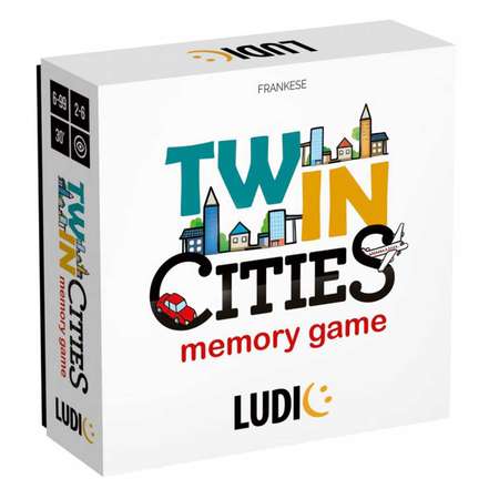 Карточная настольная игра LUDIC города близнецы