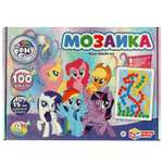 Мозаика пластиковая Умные игры My Little Pony 100 фишек 4 цвета