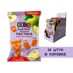 Пастила фруктовая Пастилки FRESH ATELIE с 12 месяцев яблоко шоубокс 18 г x 15 шт