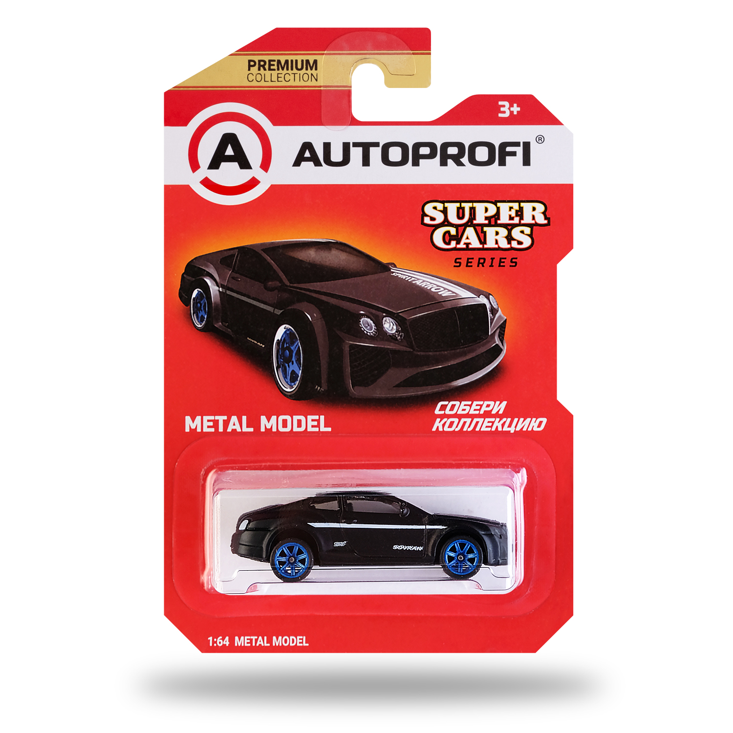 Автомобиль Autoprofi 1:64 в ассортименте CAR-PREMIUM-02-SUP - фото 2